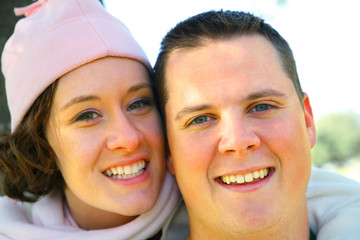 Happy Romantic Couple