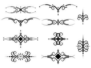 Set of patterns for design