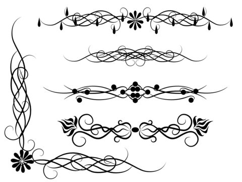 Set of patterns for design
