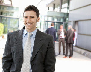 Fototapeta premium Young businessman