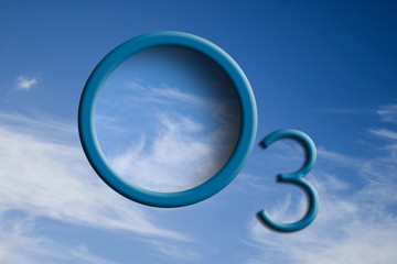 Logo O3 su cielo