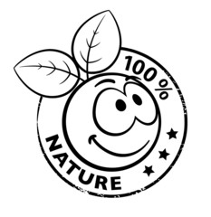 Symbole 100 % nature