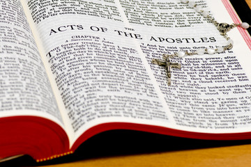 Rosary Bible Page - Apostles
