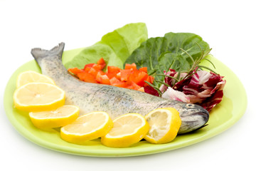 raw fish meal