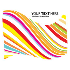 abstract colored background with space for your text