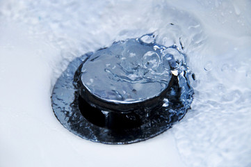 Water Running Down Plughole