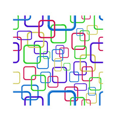 seamless square background - vector illustration