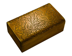 old wooden box