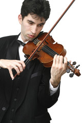 violin player