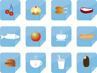 restaurant and food icons