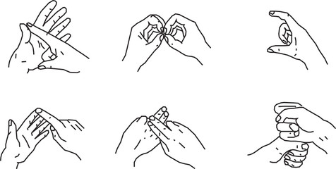 Hand gestures