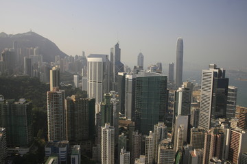 Fototapeta na wymiar Hongkong Skyline