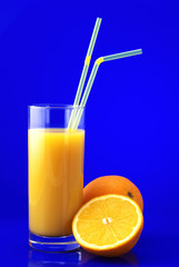 Orange and juice