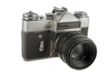 Fototapeta premium Old photo camera