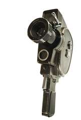 Old movie camera