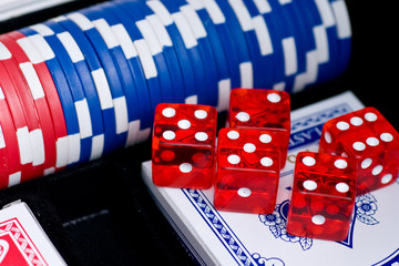 Fototapeta premium Poker chips