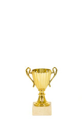 small golden cup
