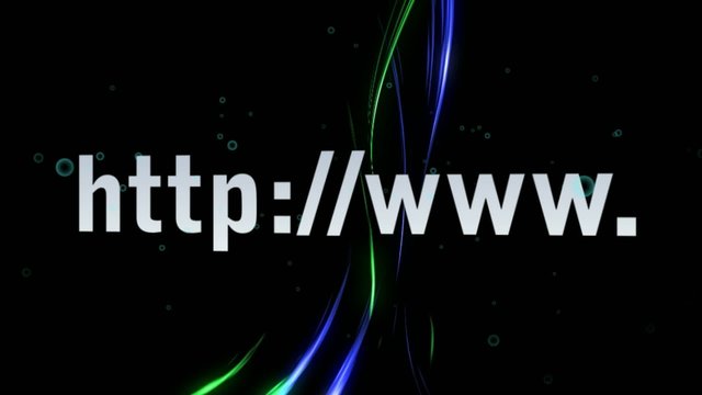 Web address input waiting