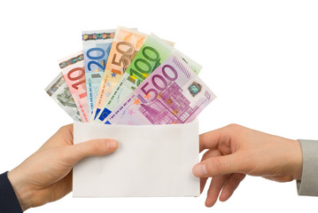 Geld erhalten