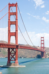 Fototapeta na wymiar Golden Gate Bridge w San Francisco, USA