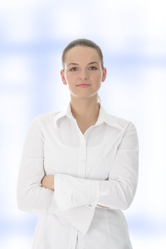 cinfident businesswoman