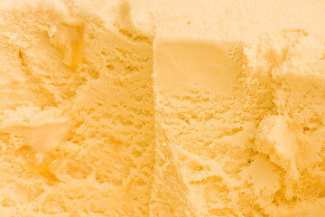 Orange ice cream