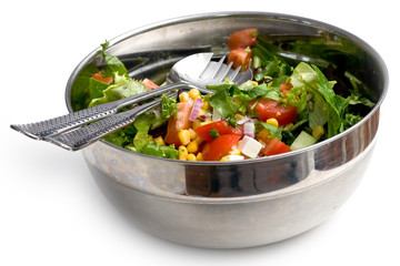 Salad in bowl