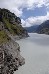 mountain lake landscape