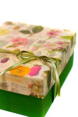 green gift box