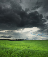 storm clouds