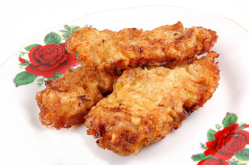 fried meat