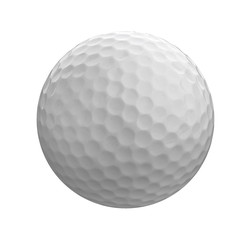 Golf Ball Isolated