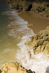 Oura Beach and Cliffs