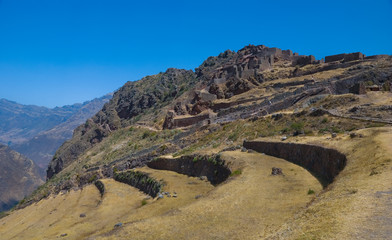 Pisac ruins, Sacred Valley, Cusco, Peru