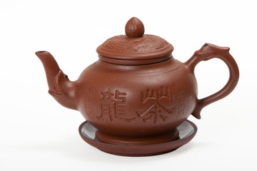 Teapot on a white background. isolated image