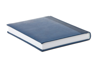 Notebook on a white background. isolated image