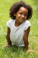 Cute Afro Child