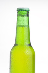 a fresh cold and tasty beer isolated