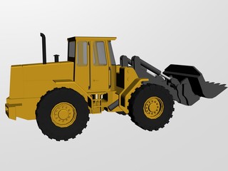 chargeur de travaux publiques