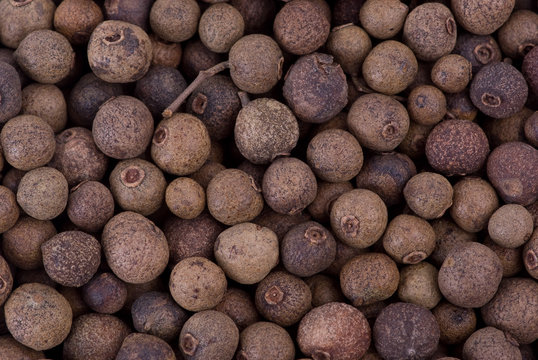 Spices: background of allspice