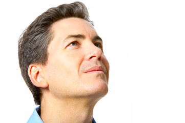 Obraz premium Serious businessman