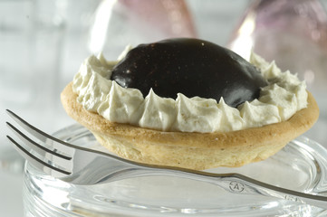 Tarte chantilly.