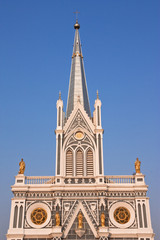 Gothic style church in Thailand.