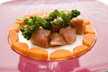 Rohes Gulasch