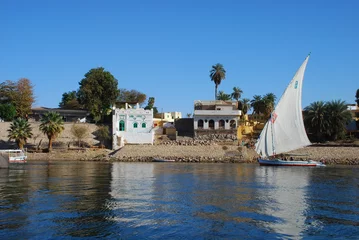Türaufkleber felouque sur le Nil © paty