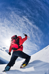 Reaching the summit
