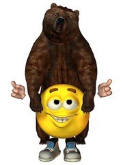 Smilie - Zirkus mit Bär © Winne