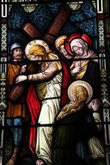 Fototapeta premium Stained glass window