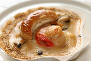 Coquille saint jacques