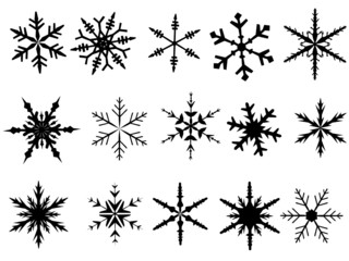 Snow flake elements 1